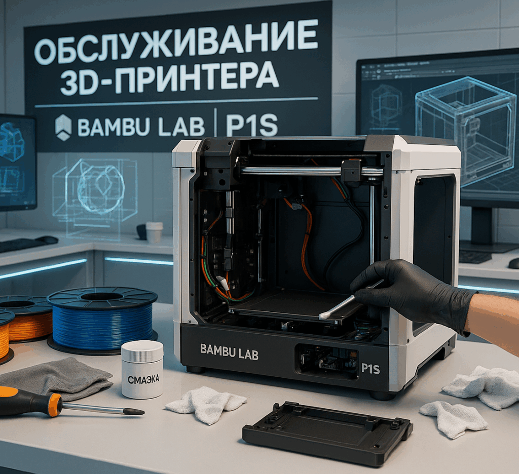Сервисное обслуживанию 3Д-принтера 2