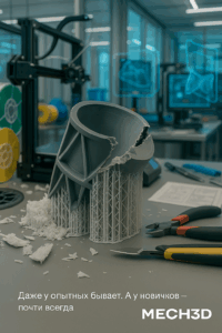 Всё о 3D печати 26 как очистить 3D-модель от поддержек без повреждений: для новичков_1
