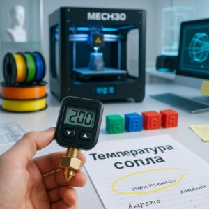 Как подобрать температуру сопла для разных пластиков? [article]