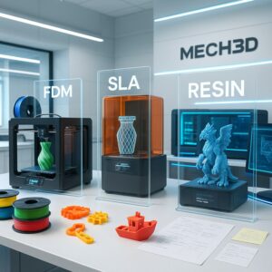 Чем отличаются технологии 3D-печати FDM, SLA и resin-печать [intro]
