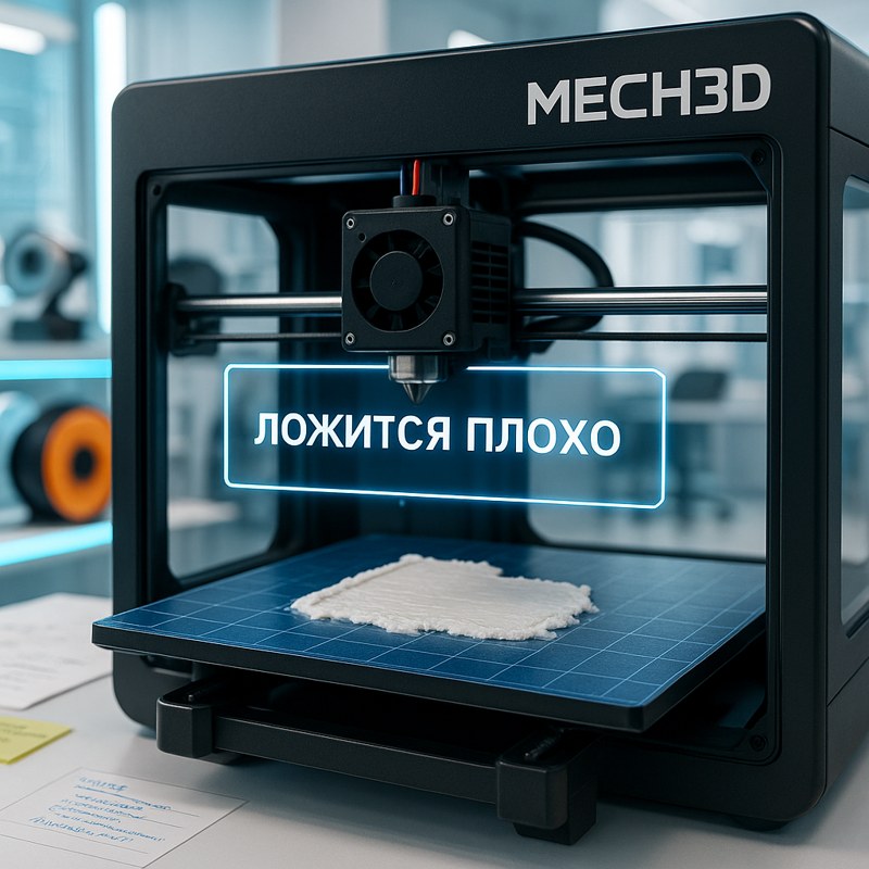 Почему первый слой 3D-печати ложится плохо и как это исправить [intro]